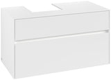 Villeroy & Boch Waschbeckenunterschrank Collaro 1000 mm White Matt mit LED-Beleuchtung