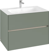 Villeroy & Boch Waschbeckenunterschrank Collaro C13800 White Oak – 796 mm, 2 Auszüge, SoftClosing