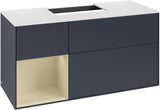 Villeroy & Boch Finion Waschtischunterschrank G161G 1200 mm Glossy White Lacquer mit LED-Beleuchtung