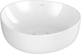 Villeroy & Boch Aufsatzwaschbecken Antao 4A7240 asymmetrisch Almond CeramicPlus 400 mm