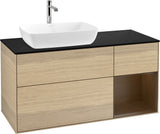 Villeroy & Boch Finion Waschtischunterschrank 1200 mm Glossy White mit Beleuchtung und SoftClosing