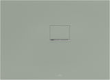 Villeroy & Boch Squaro Infinity Duschwanne 1100x700mm Morning Green – Rechteckig, Rutschhemmung C, Quaryl