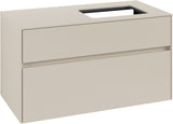 Villeroy & Boch Waschtischunterschrank Collaro C11100 – 1000 mm, Cashmere Grey, mit SoftClosing