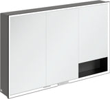 Villeroy & Boch Spiegelschrank My View+ B48110 1000 mm Graphite mit LED-Beleuchtung und SoftClosing