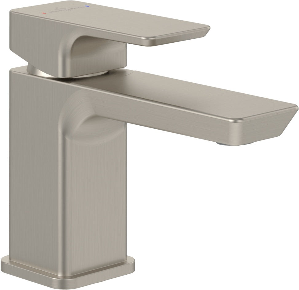 Villeroy & Boch Subway 3.0 Waschbeckenarmatur TVW11 2006000 – Eckig, Chrom, Kalt- & Warmwasser