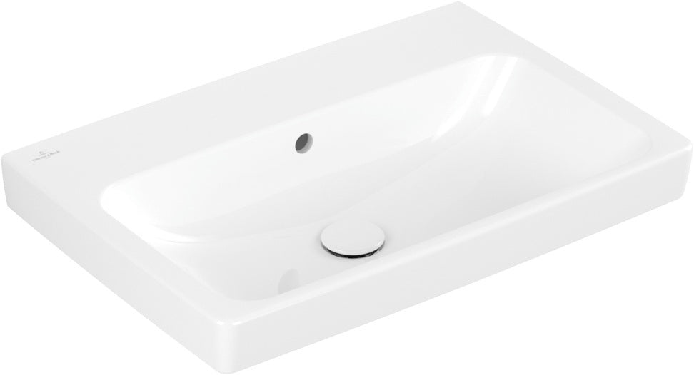 Villeroy & Boch Architectura Wandwaschbecken 650x445mm Weiß Alpin Rechteck