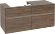 Villeroy & Boch Waschtischunterschrank Collaro C082 B0 1200 mm Arizona Oak mit Beleuchtung