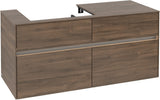Villeroy & Boch Waschtischunterschrank Collaro C082 B0 1200 mm Arizona Oak mit Beleuchtung