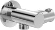 Villeroy & Boch Handbrausehalter Universal Showers Chrom – Messing, rund, verdeckte Wandmontage