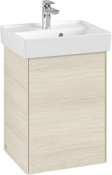 Villeroy & Boch Waschbeckenunterschrank Collaro C005 White Oak 410 mm – Eckig, SoftClosing, Wandmontage