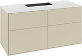 Villeroy & Boch Finion Waschbeckenunterschrank 1200 mm Glossy White Lacquer mit LED-Beleuchtung