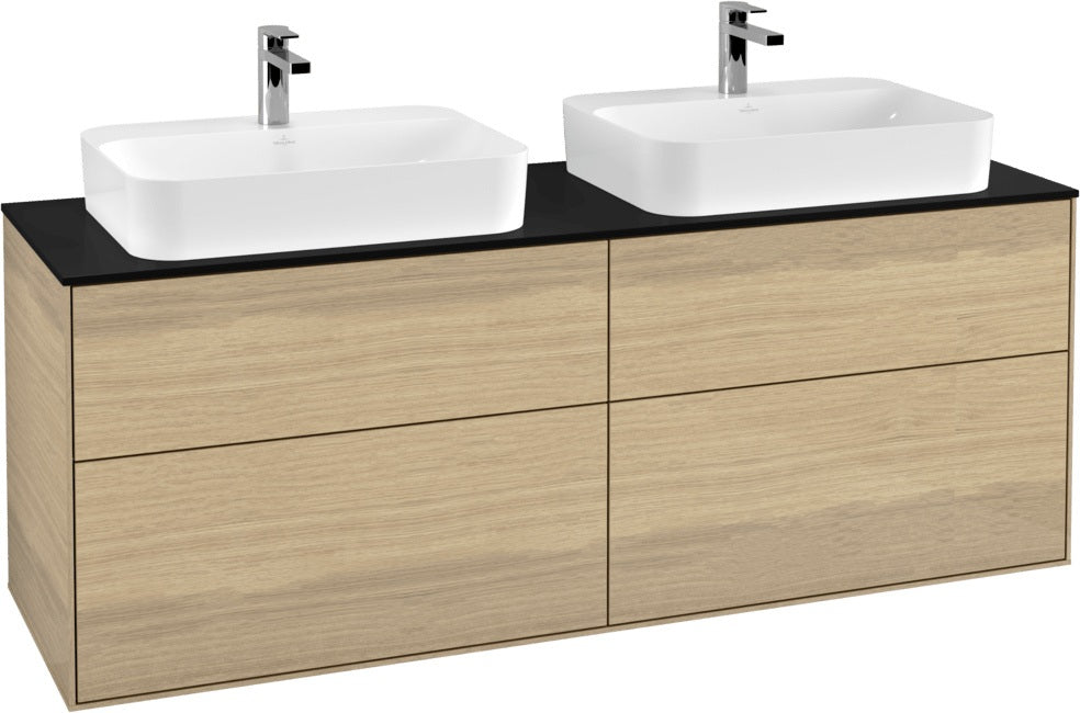 Villeroy & Boch Finion Waschtischunterschrank 1600 mm Glossy White Lacquer, 4 Auszüge
