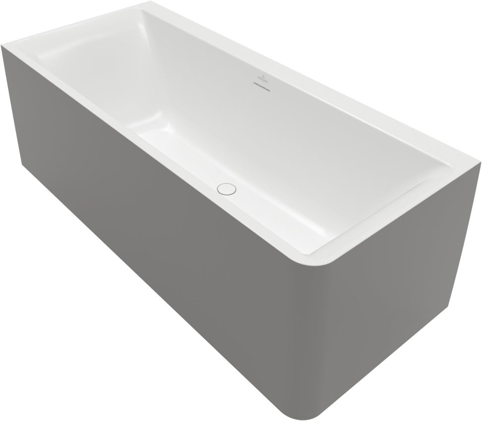Villeroy & Boch Subway 3.0 Vorwand-Badewanne 1800x800 mm Weiß Alpin mit Schürze