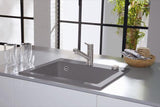 Villeroy & Boch Subway 60 S flat Einbauspüle 565x475mm Keramik Ebony CeramicPlus