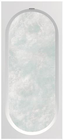 Villeroy & Boch OBERON 2.0 Whirlpoolsystem Special Combipool Invisible mit Quaryl-Badewanne 1800 x 800 mm