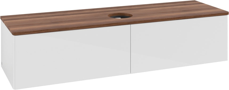 Villeroy & Boch Waschtischunterschrank Antao K36010 1600 mm Glossy White Lacquer