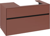 Villeroy & Boch Collaro Waschtischunterschrank C018 B0 1000 mm White Oak mit Beleuchtung
