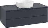 Villeroy & Boch Waschtischunterschrank Antao L20150 1000 mm Anthrazit Matt Lack mit Beleuchtung