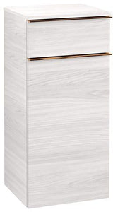 Villeroy & Boch Seitenschrank VENTICELLO 404x866x372 mm Eiche matt – wandhängend mit Soft-Close