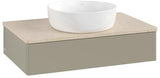 Villeroy & Boch Waschtischunterschrank Antao 800 mm Glossy White Lacquer mit LED-Beleuchtung