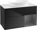 schwarz / Mitteldichte Faserplatte (MDF) / FA21G K