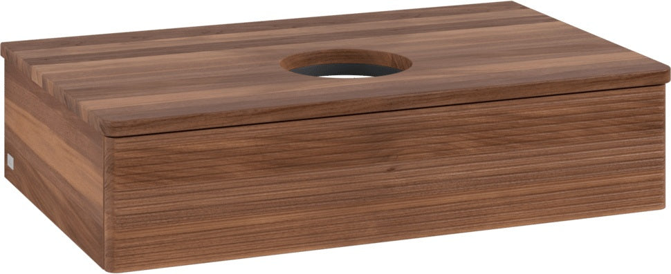 Villeroy & Boch Antao Waschbeckenunterschrank 800 mm Warm Walnut mit Auszugsbeleuchtung