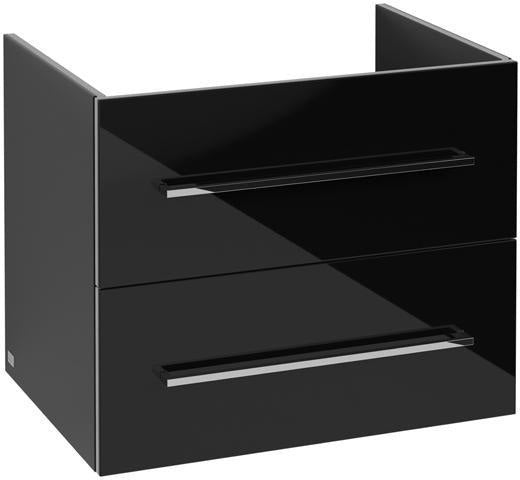 Villeroy & Boch Avento Waschtischunterschrank 630 mm Crystal Grey mit 2 Auszügen