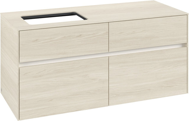 Villeroy & Boch Waschtischunterschrank Collaro C11300 1200 mm White Oak mit 4 Auszügen
