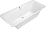 Villeroy & Boch Squaro Edge 12 Badewanne 1800x800mm Oval Weiß Alpin – Quaryl Einbauwanne
