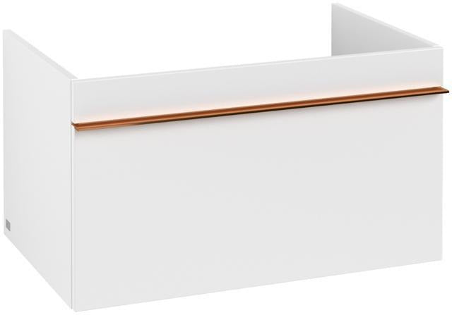 Villeroy & Boch Venticello Waschbeckenunterschrank 753 mm Glossy White mit Auszug