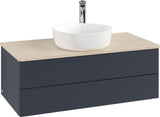 Villeroy & Boch Waschtischunterschrank Antao L20153 1000 mm Anthracite Matt Lacquer mit Hahnlochbohrung
