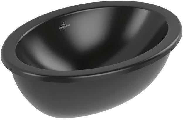 Villeroy & Boch Loop & Friends Unterbauwaschtisch 430 mm TitanCeram Ebony CeramicPlus