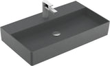 Villeroy & Boch Wandwaschbecken Memento 2.0 4A2281 800x470mm Graphite CeramicPlus