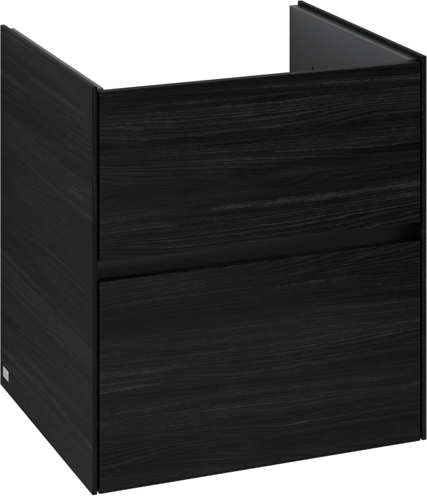 Villeroy & Boch Collaro Waschbeckenunterschrank C142 B0 White Oak mit Beleuchtung & SoftClosing