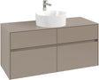 Villeroy & Boch Waschbeckenunterschrank Collaro C041 1200 mm Taupe mit SoftClosing
