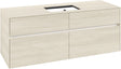 Villeroy & Boch Waschtischunterschrank Collaro C11600 1400 mm White Oak – 4 Auszüge, SoftClosing