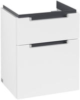 Villeroy & Boch Subway 2.0 Waschtischunterschrank 440 mm Glossy White mit 2 Auszügen