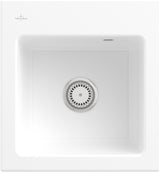 Villeroy & Boch Einbauspüle Subway 45 XS Ivory CeramicPlus 475 x 510 mm Rechteck