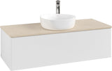 Villeroy & Boch Waschbeckenunterschrank Antao L32153 1200 mm Glossy White mit LED-Beleuchtung