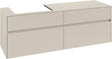 Villeroy & Boch Waschtischunterschrank Collaro C022 1600 mm Cashmere Grey mit 4 Auszügen