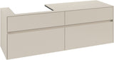 Villeroy & Boch Waschtischunterschrank Collaro C022 1600 mm Cashmere Grey mit 4 Auszügen