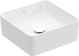 Villeroy & Boch Aufsatzwaschbecken Collaro 4A2138 380x380mm Quadrat Weiß Alpin