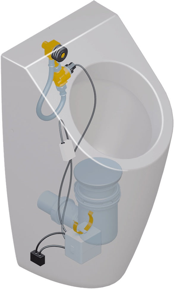 Villeroy & Boch ProDetect 2 Radarsteuerung für Urinale – Funk, batteriebetrieben, 279 x 380 x 39 mm