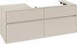 Villeroy & Boch Waschtischunterschrank Collaro C090 1400 mm Cashmere Grey mit 4 Auszügen