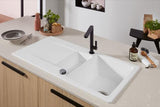 Villeroy & Boch Finera Küchenarmatur 927000 – Einhand-Spültischbatterie in Gold, Edelstahl, 360° schwenkbar