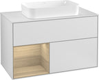 weiß / Mitteldichte Faserplatte (MDF) / G241P C 1000x603x501mm White Matt