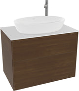 Villeroy & Boch Finion Waschbeckenunterschrank F87200GF – 800 mm, Glossy White Lacquer, mit Push-to-open