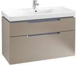 Villeroy & Boch Waschtischunterschrank Subway 2.0 in Santana Oak – 987 mm, wandhängend, 2 Auszüge