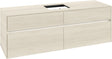 Villeroy & Boch Waschtischunterschrank Collaro C134 B0 1600 mm White Oak mit Beleuchtung und SoftClosing