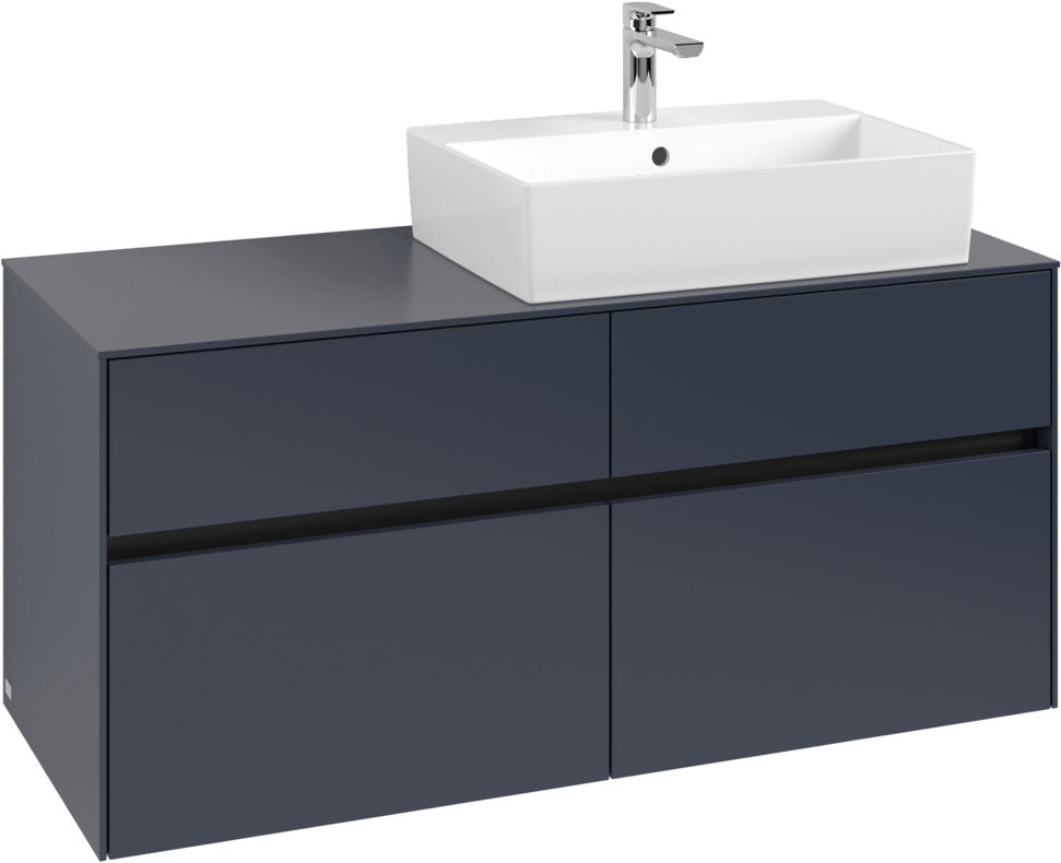 Villeroy & Boch Waschtischunterschrank Collaro C130 B0 1200 mm White Oak mit Beleuchtung